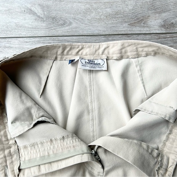 TILLEY ENDURABLES Beige Straigjt  Leg Cropped Outdoor Pants - Picture 5 of 13
